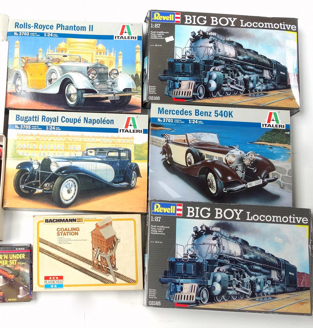 ITALERI, REVELL OCH ANDRA MODELLSATSER.