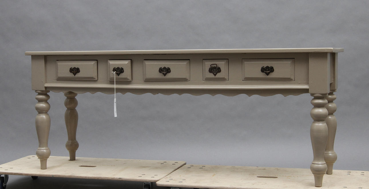 SIDÉBORD, gråmålat, omkring 1900.