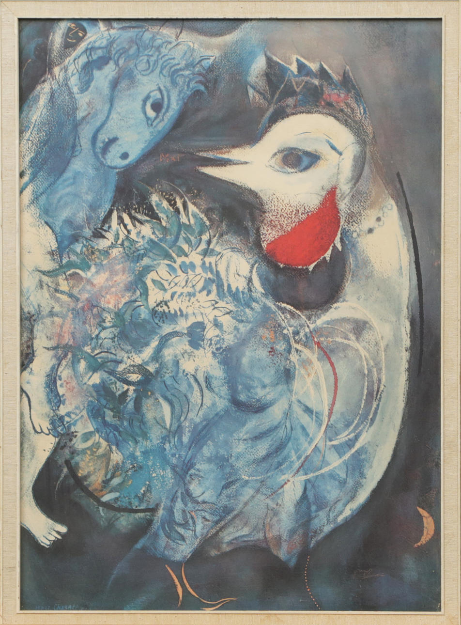 PRINT, after Chagall.