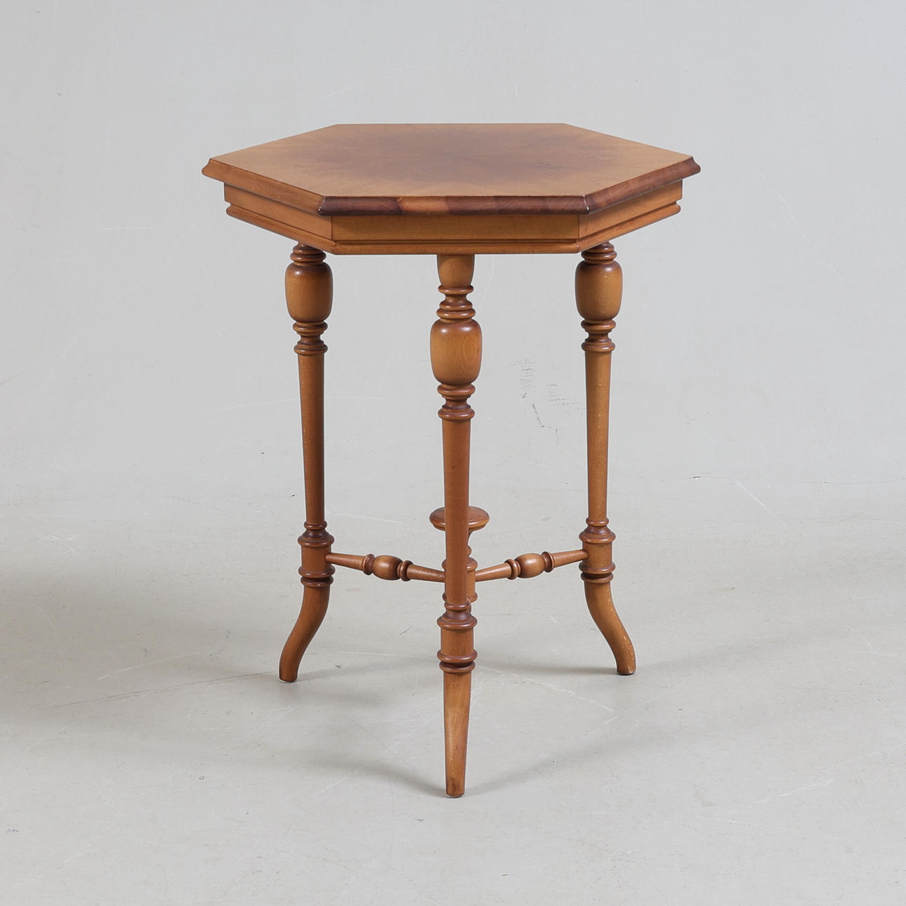 A Renaissance style lamp table, 20th century.