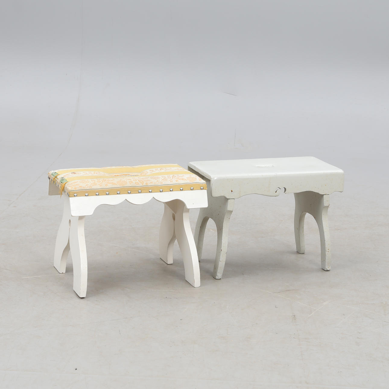 PALLETS, two pieces.