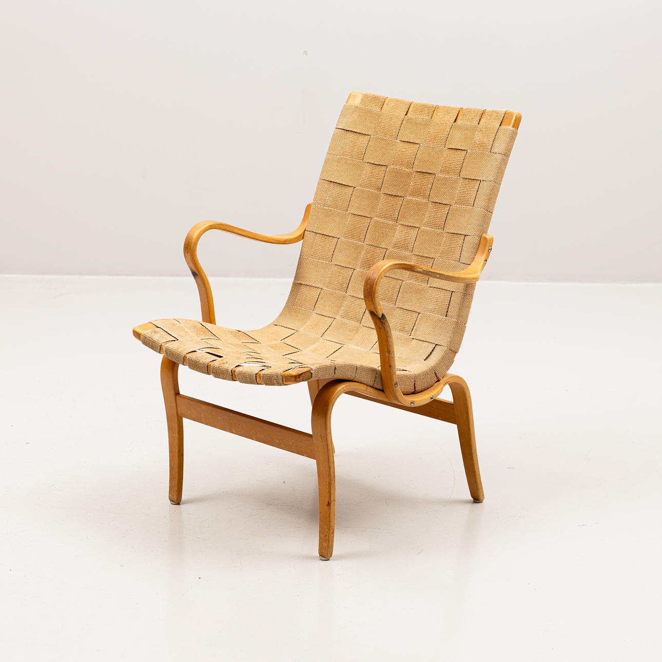 BRUNO MATHSSON. Karmstol, "Eva" , Bruno Mathson design.