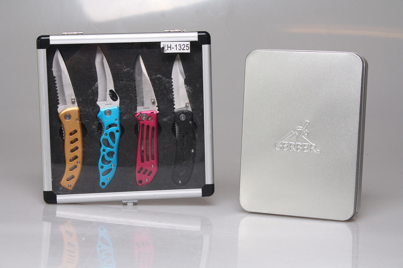 KNIVAR & DIVERSE, 6 st , Gerber.