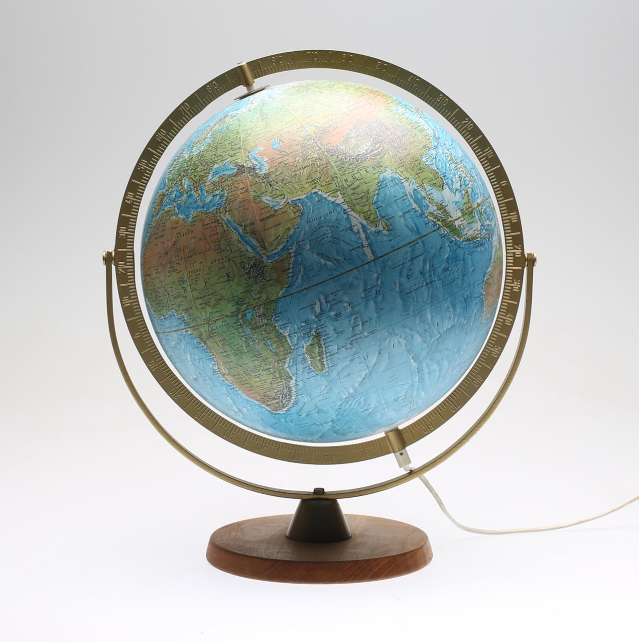 JORDGLOB, Scan-Globe A/S, Danmark, 1900-talets andra hälft.