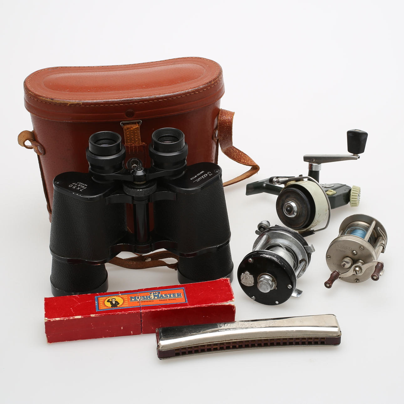 FISKERULLAR, 3 st, ABU Record, Cardinal, Ambassadeur, KIKARE, MUNSPEL.