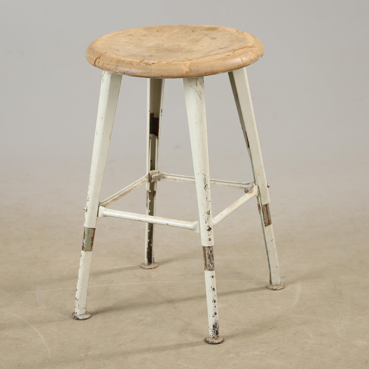 An industrial model stool, 20th century.