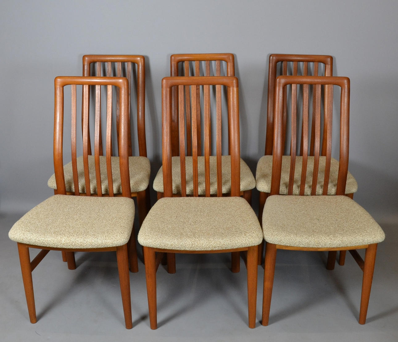 6 TEAK STOLAR DANMARK.