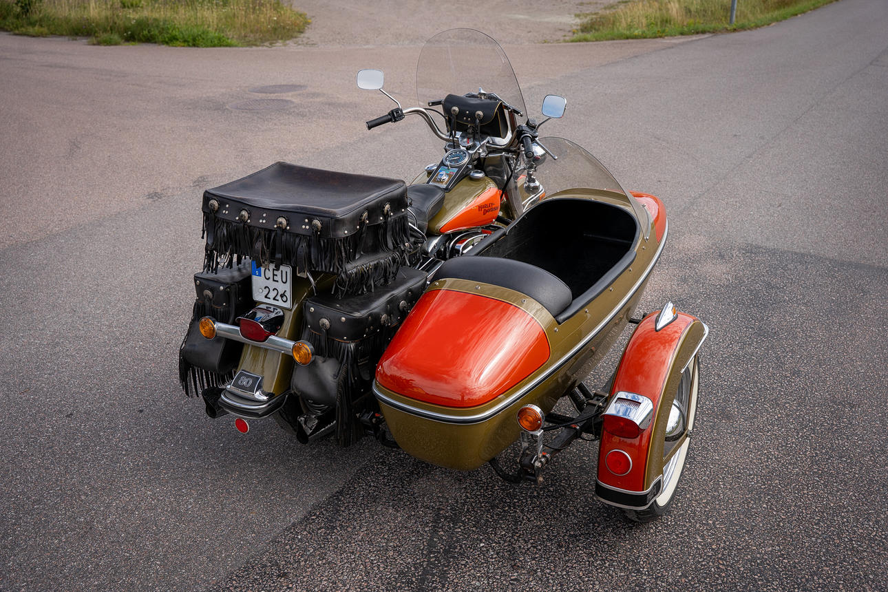 HARLEY DAVIDSON, model FLH 1340, “Heritage edition”, with sidecar