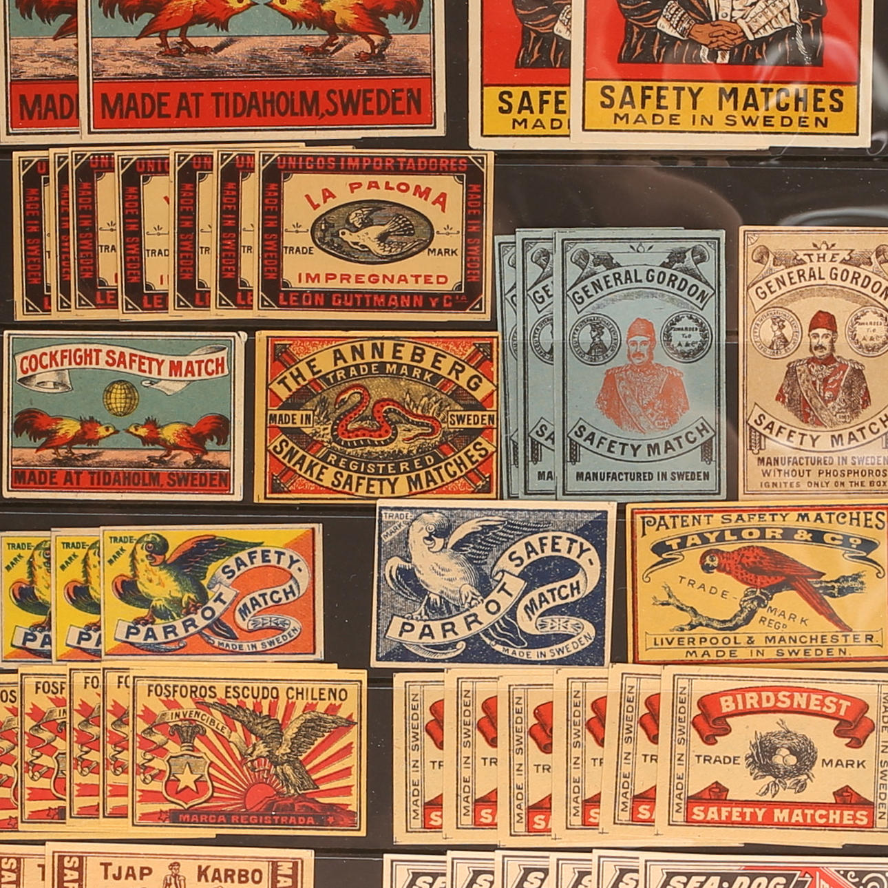 STAMPS. MATCHES SETS, Sweden 20th century.