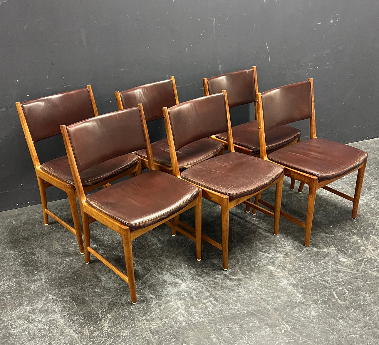 KAI LYNGFELDT LARSEN. 6 STOLE.