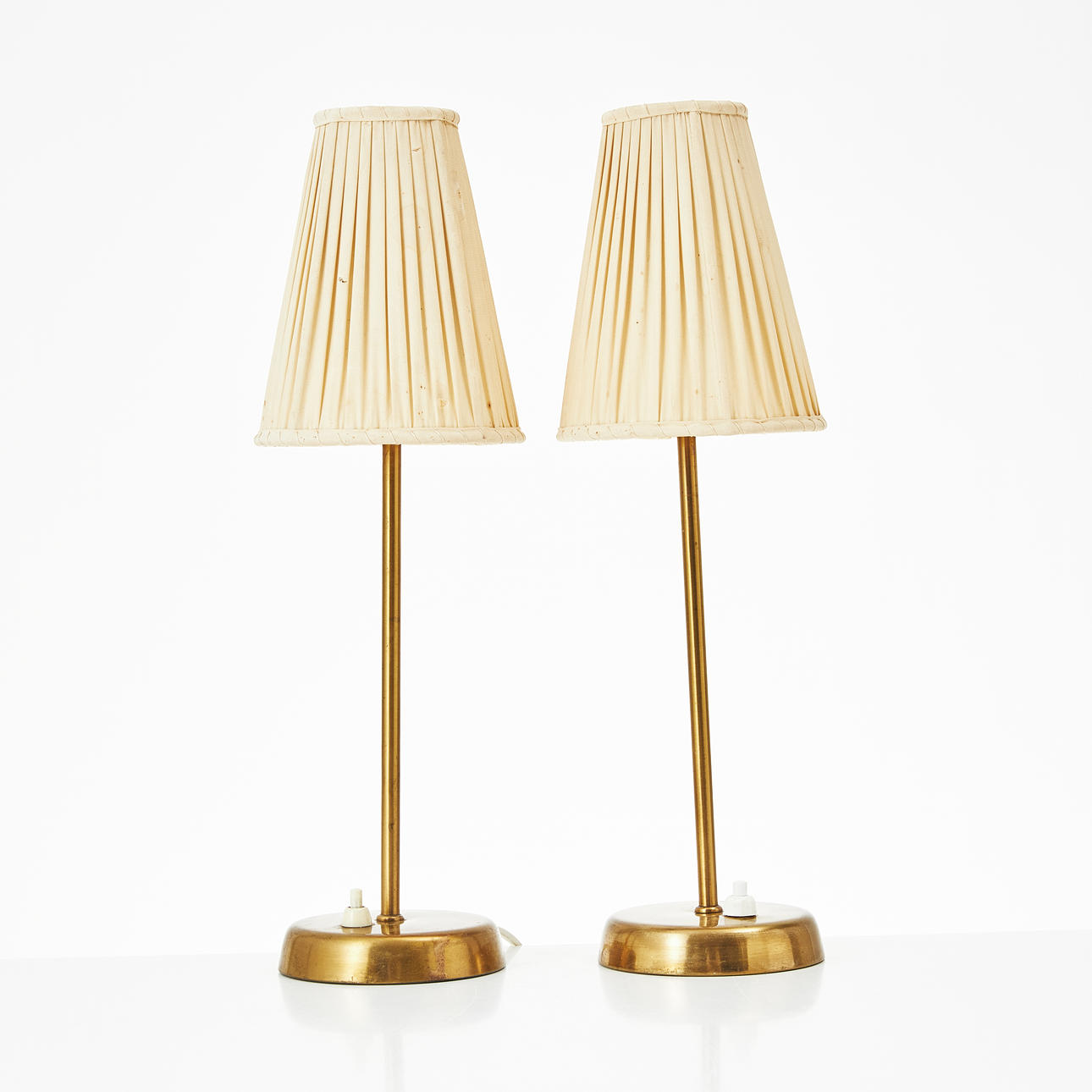 TABLE LAMPS, 1 pair, ASEA.