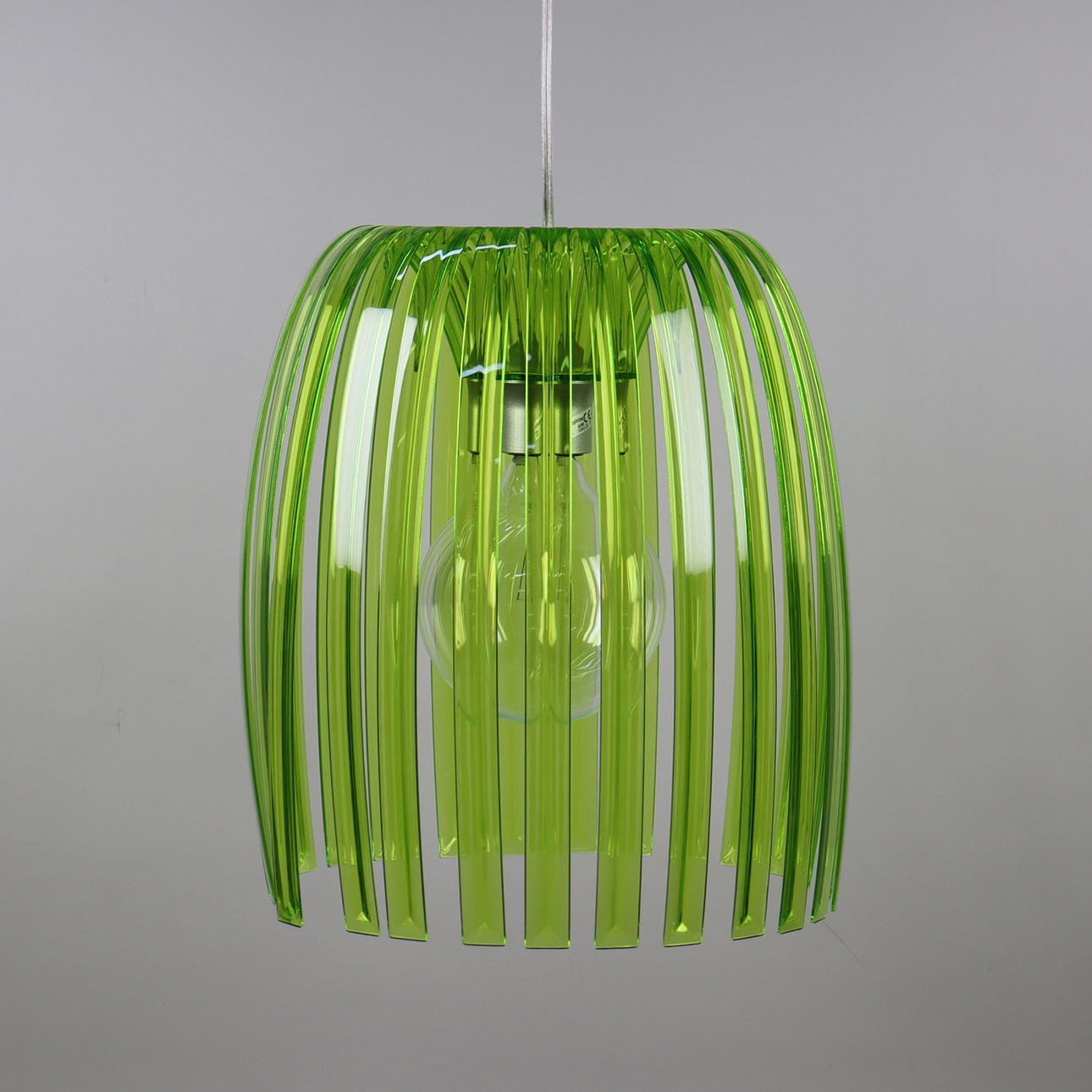 CEILING LAMP, Koziol, “Josephine”, green plastic.