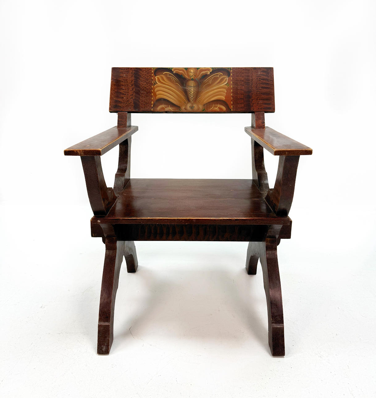 ZORNSTOL - Allmoge from Dalarna, Dalamålad.