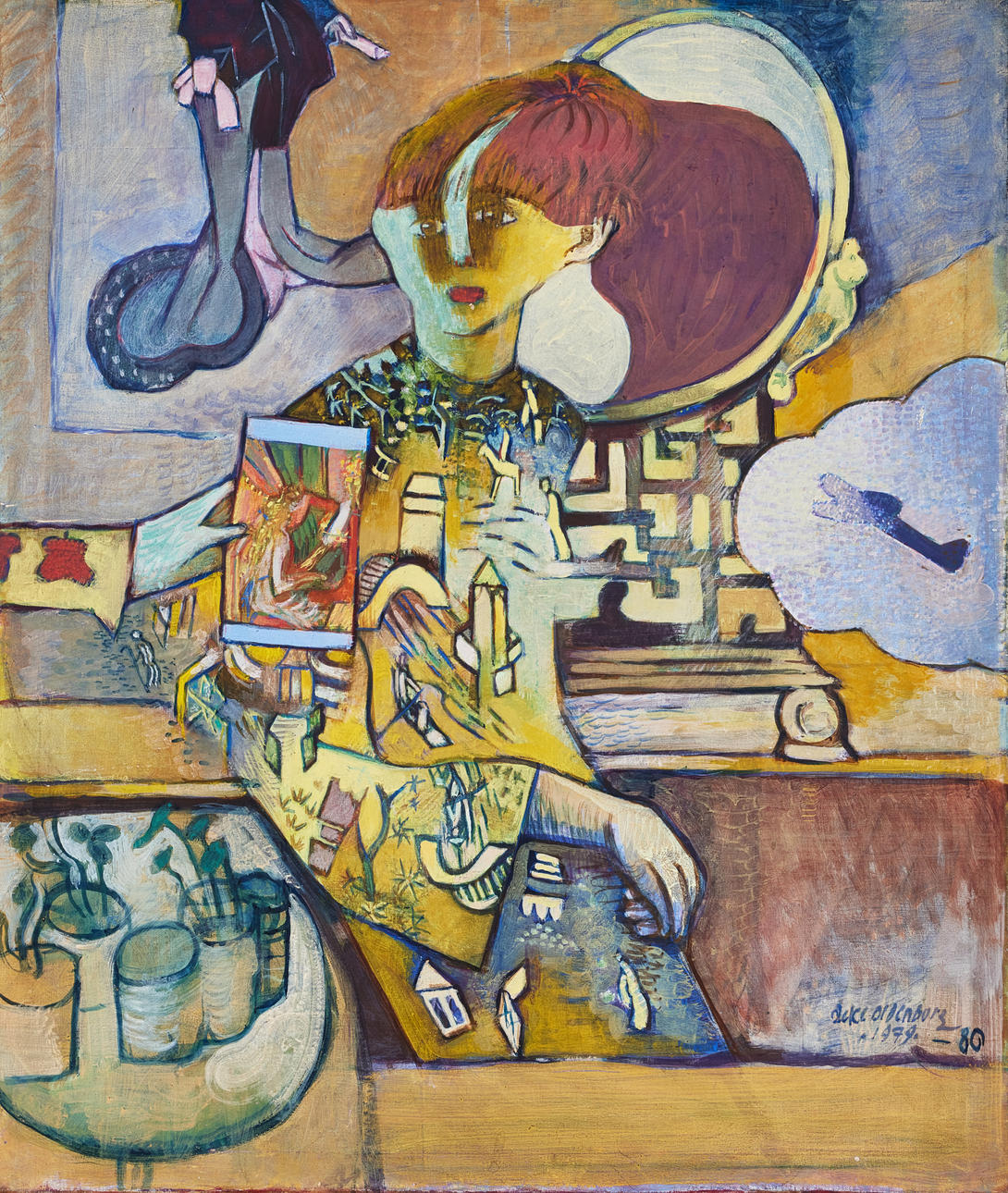 ACKE OLDENBURG. “Martha at the Mirror”.