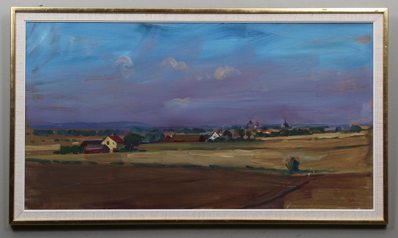 FILIP LILJESSON, olja på duk, signerad 1976.