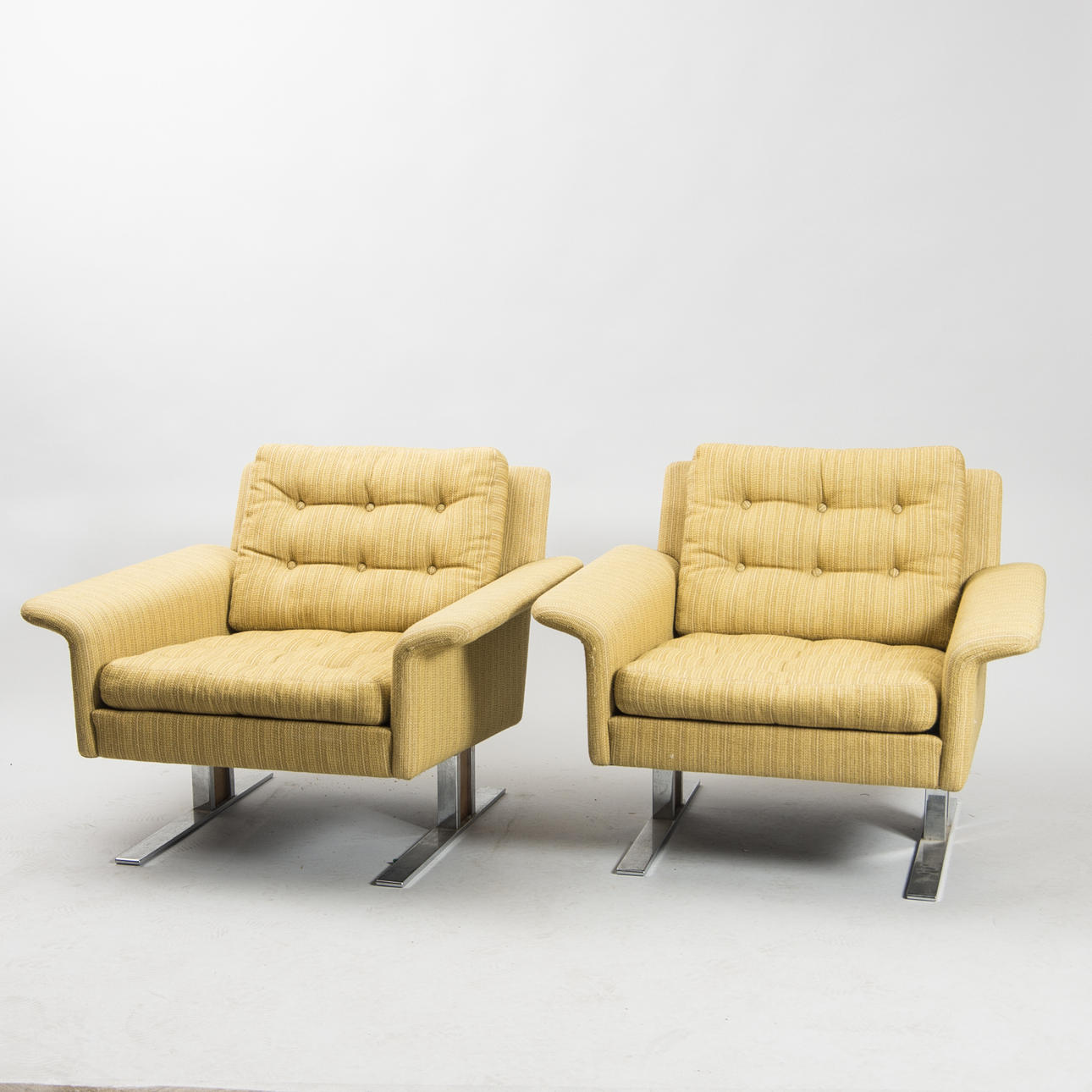 FÅTÖLJER, 1 par, "Comfort", Trensums Fåtöljfabrik AB, 1960/1970-tal.