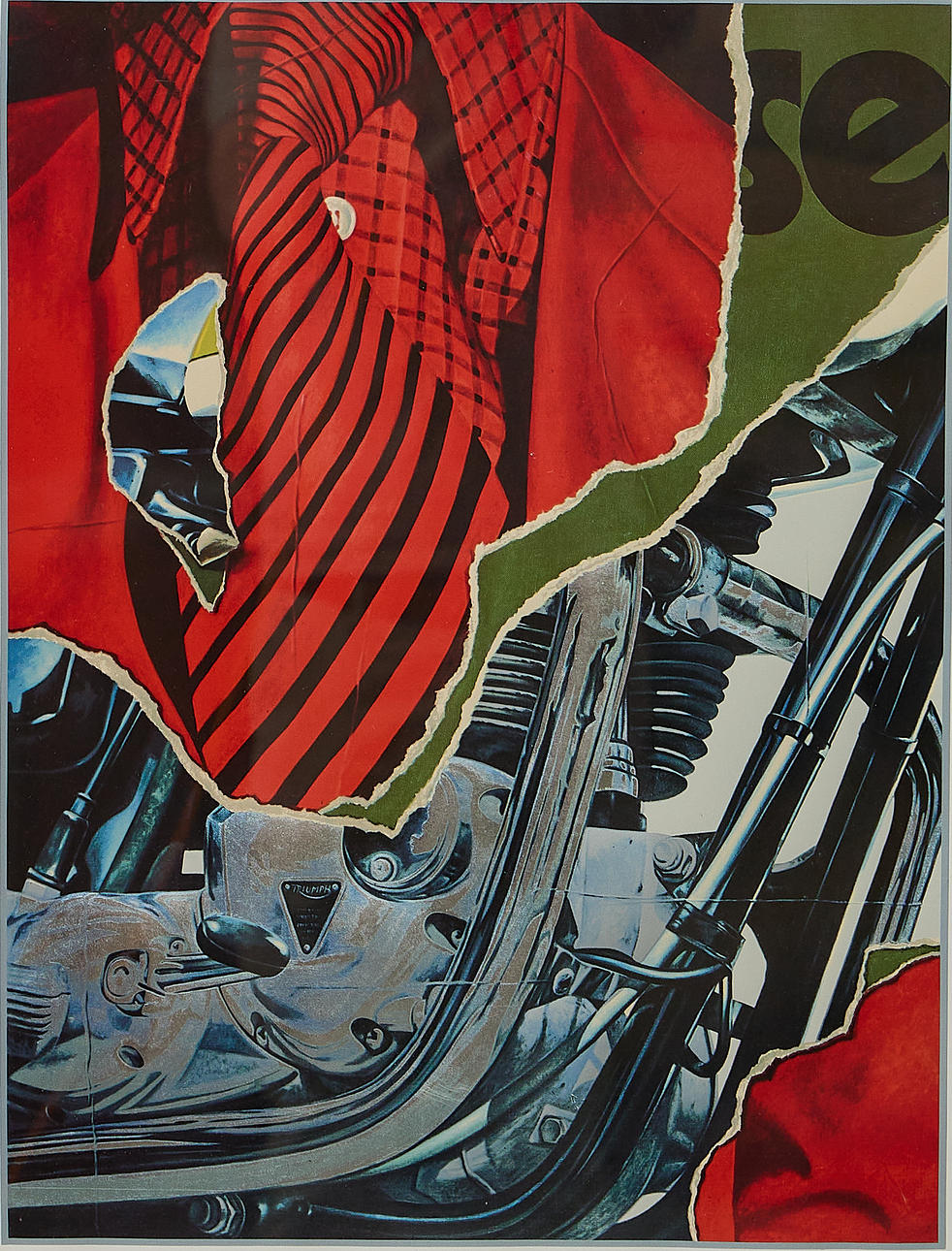 FRITZ KÖTHE (1916-2005). color silkscreen, signed and numbered 139/300 ...