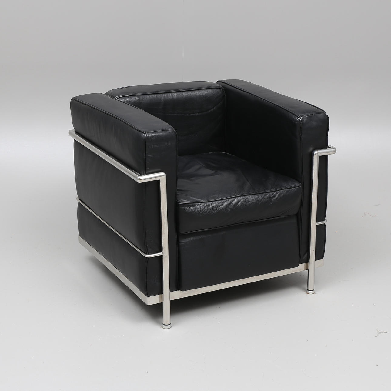 FÅTÖLJ, efter Le Corbusier, 1900-talets andra hälft.