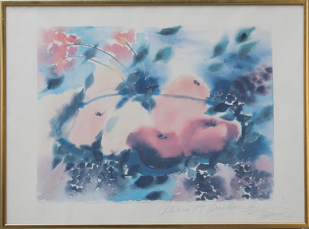 LENA LINDERHOLM, Signed art print.