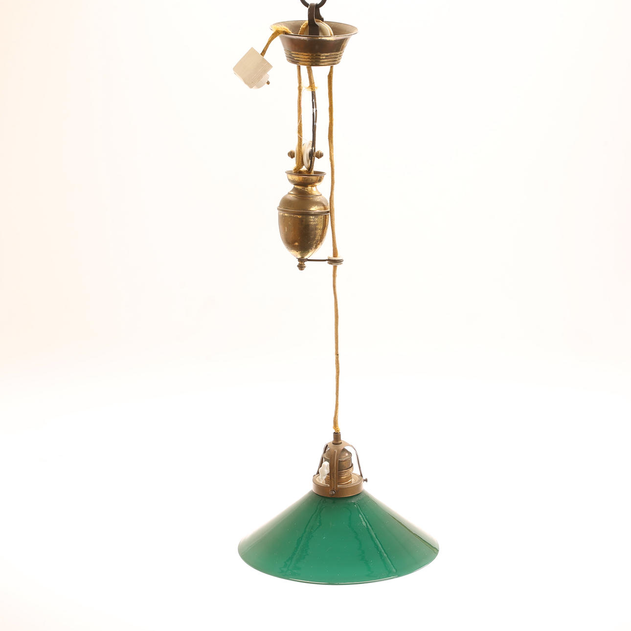 A shoemaker's lamp, early 20th century.