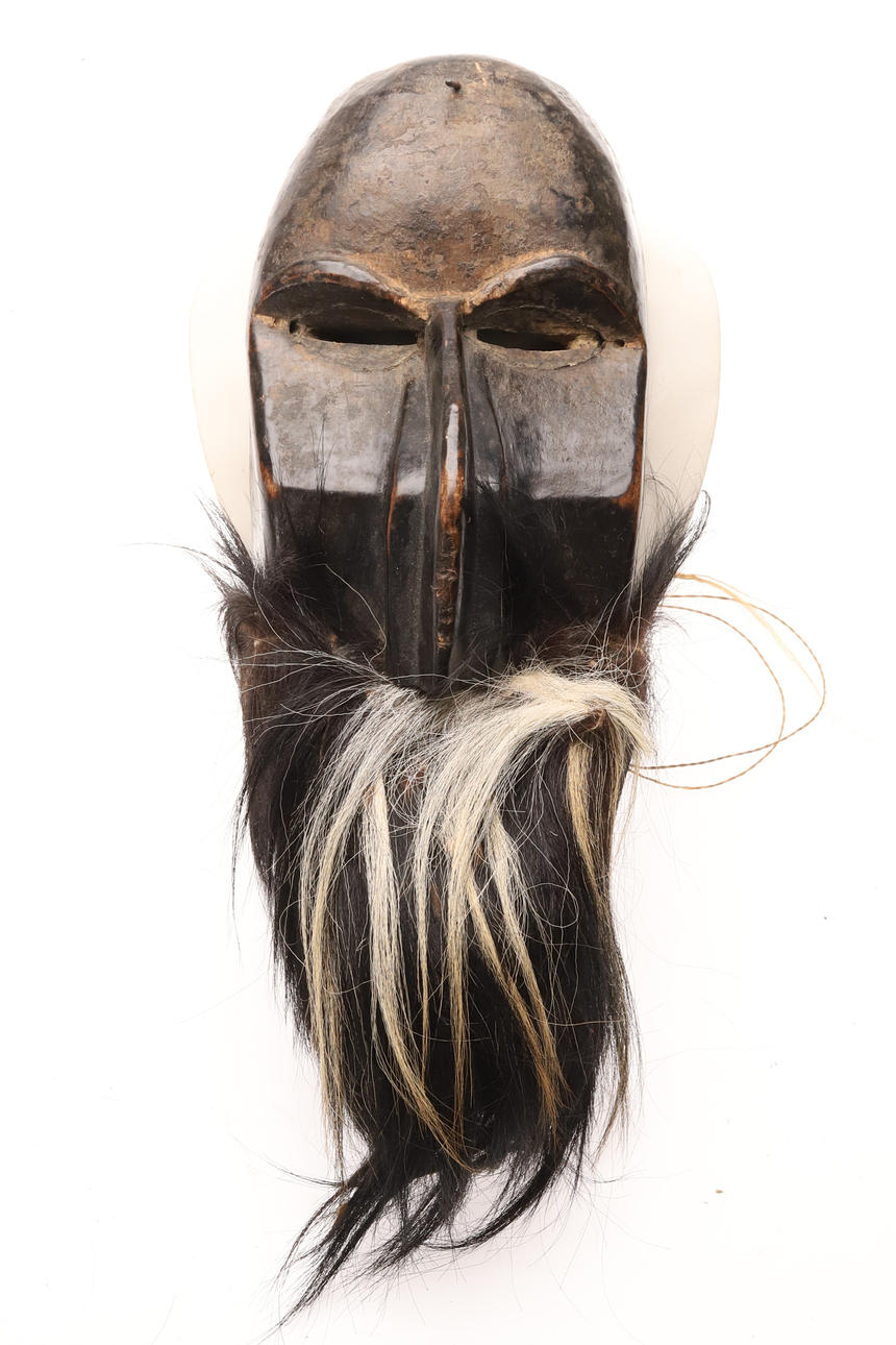 MÁSCARA, madera, África occidental, Dan, la gente.