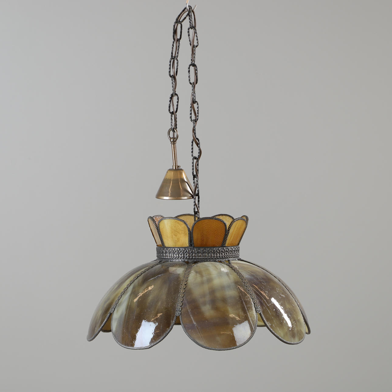 CEILING LAMP, Tiffany model.