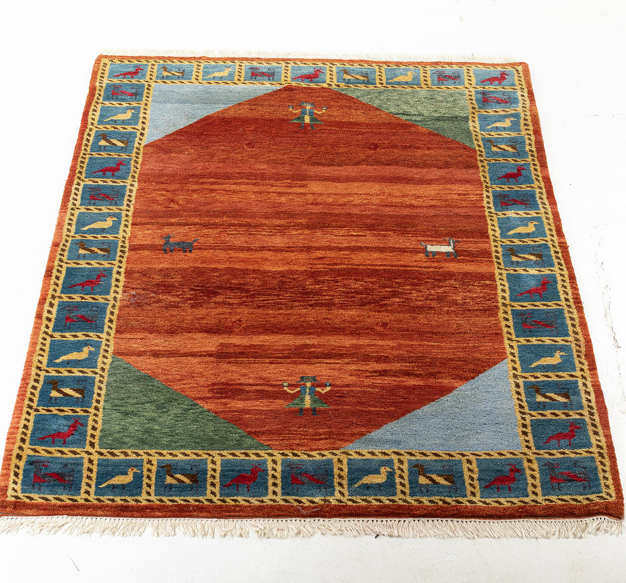 CARPET, Orient, indo gabbeh, ca 170 x 240 cm.