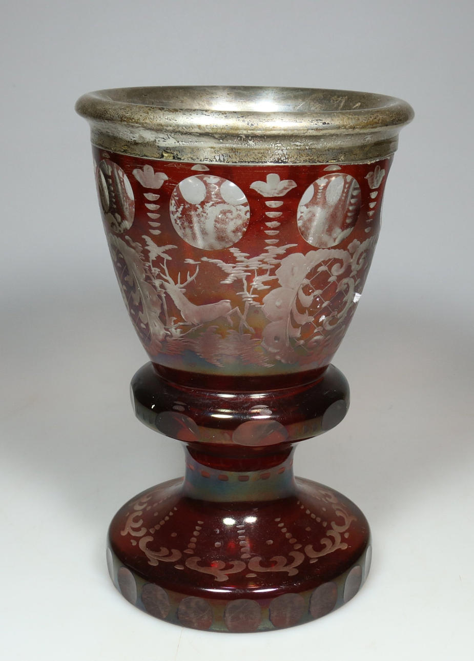 BAPTISM FOOT CUP. Glass - Other - Auctionet