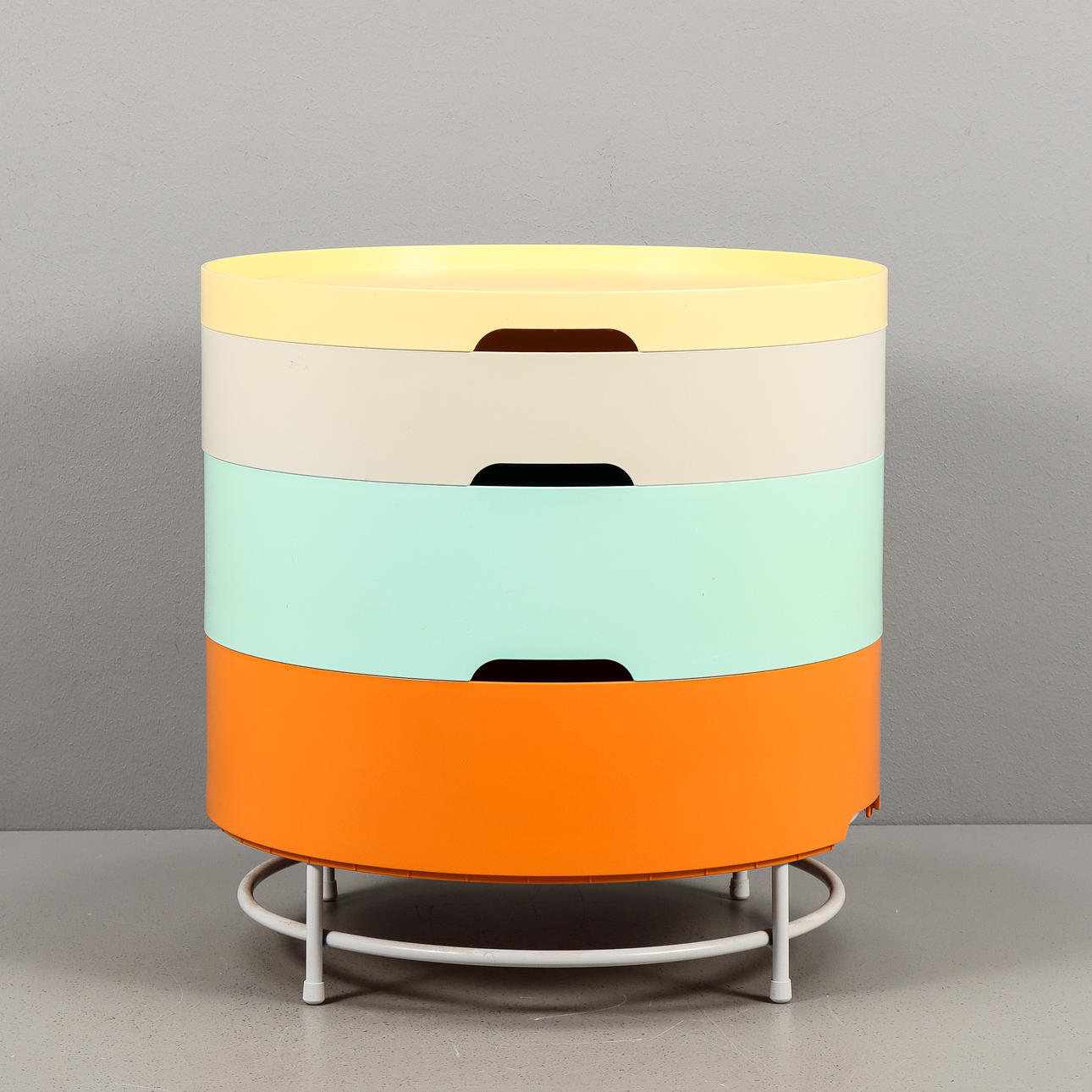 TABLE “P.S 2014" IKEA, plastic and metal, 2014.