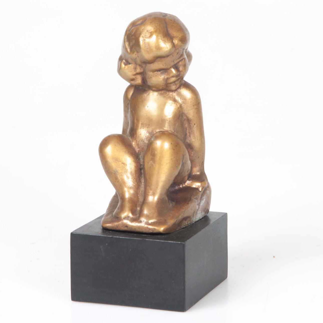 CARL-EINAR BORGSTRÖM. Sculpture, bronze “Ingrid”.