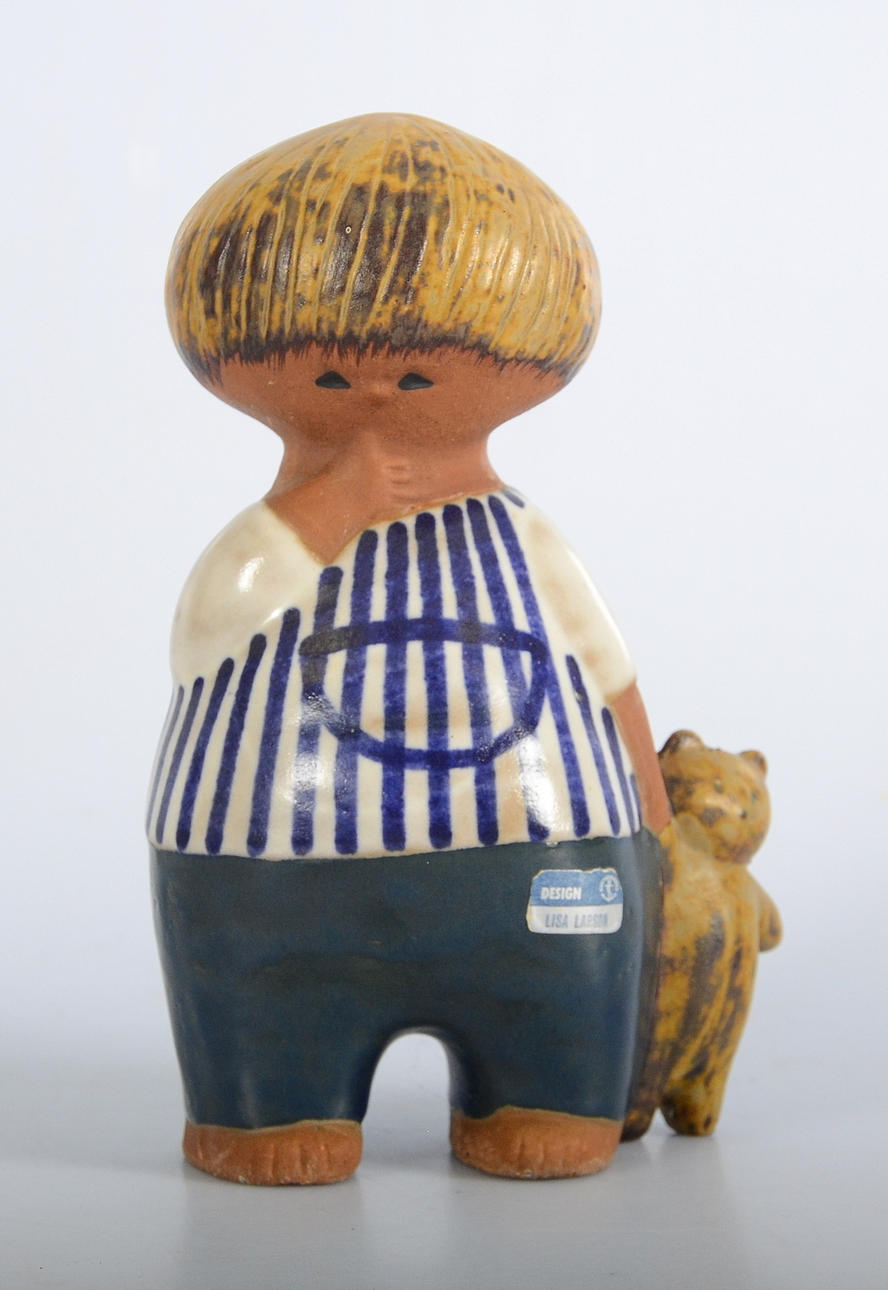 FIGURIN, stengods, "Malin", Lisa Larson, Gustavsberg.