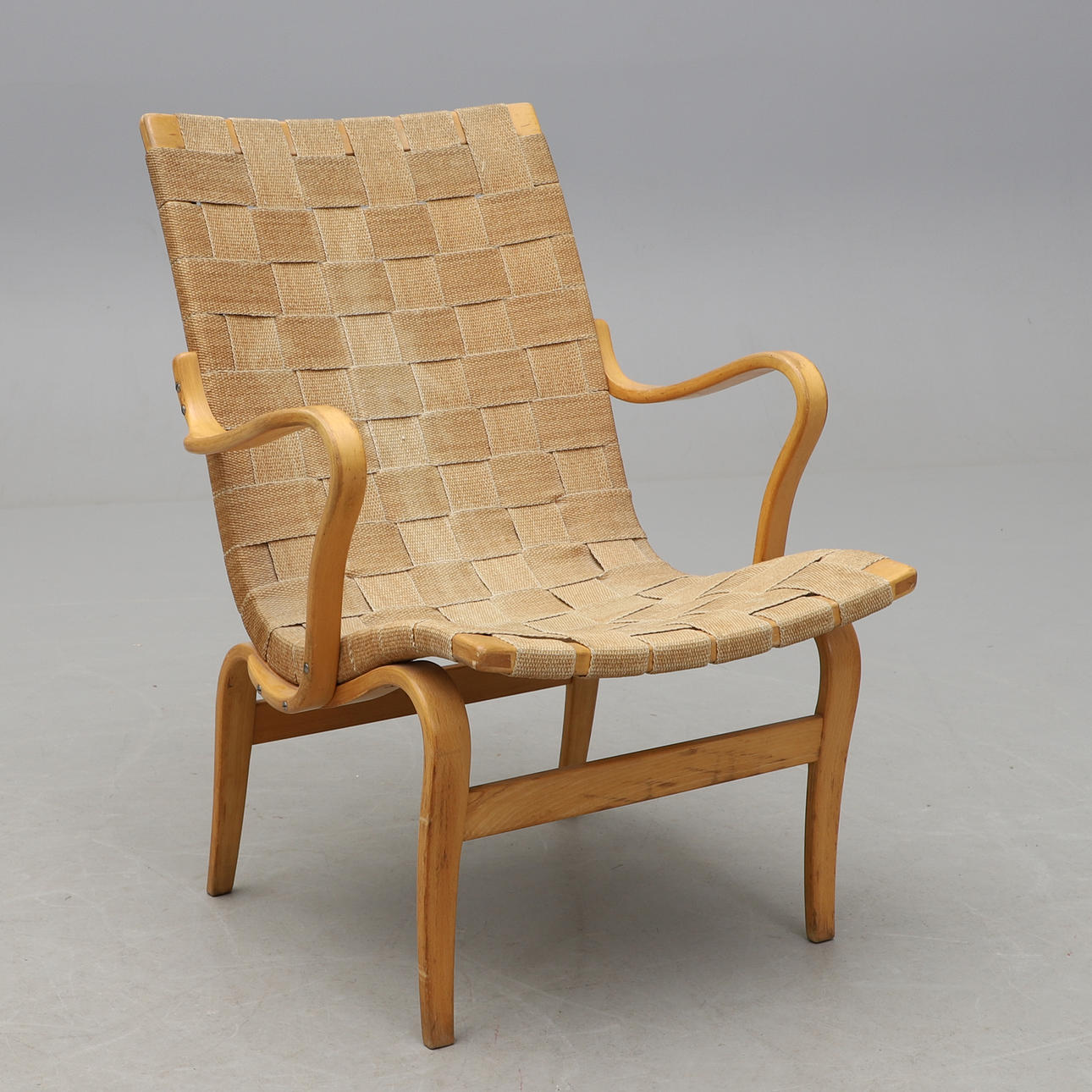 BRUNO MATHSSON. KARL MATHSSON, stol, „Eva“, Värnamo, 1975.