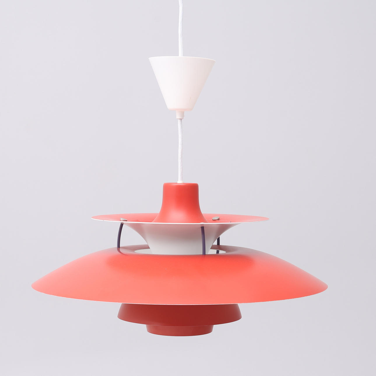 A CEILING LAMP, PH-5, Louis Poulsen, lacquered sheet.