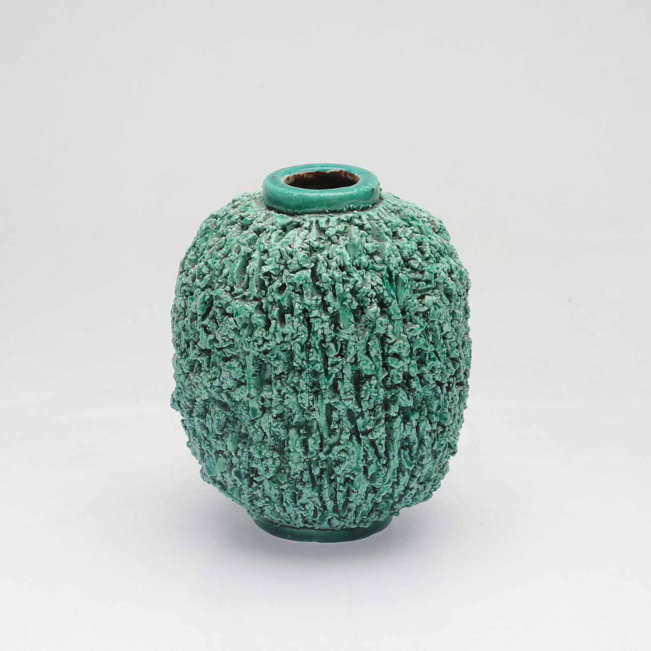 GUNNAR NYLUND. vas, stengods, "Chamotte", Rörstrand.