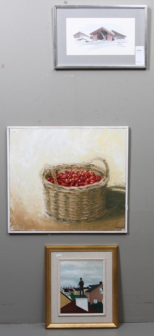 TAVELPARTI, 3 st, 1900-tal.