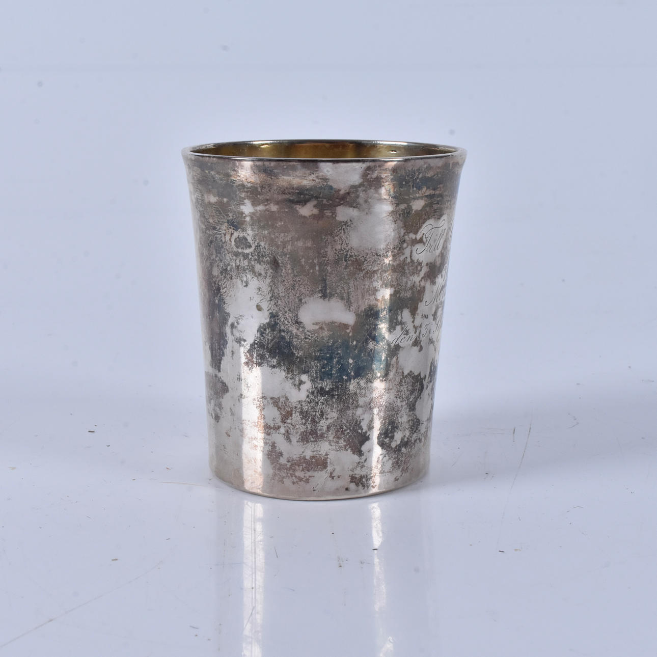 A SILVER BEAKER, Erik Ågren Västerås 1813.
