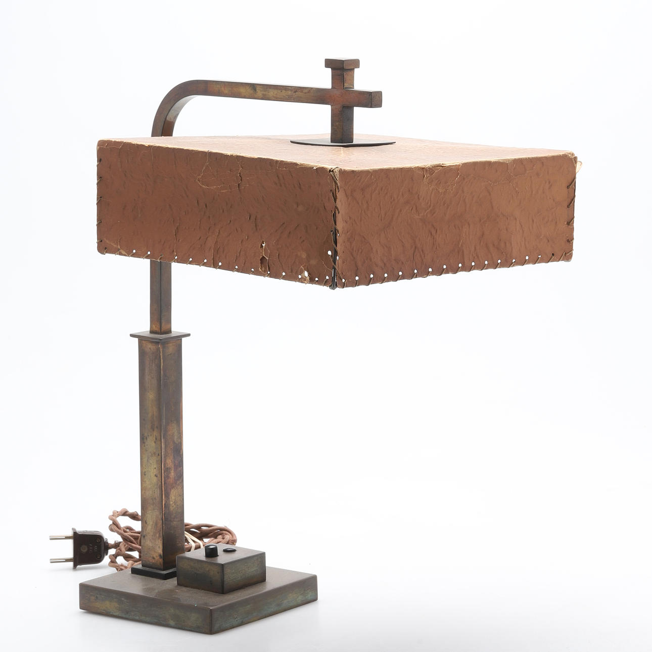 An art deco table lamp, 1920/30s.