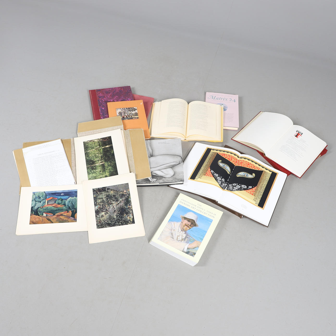 A COLLECTION OF REFERENCE BOOKS.