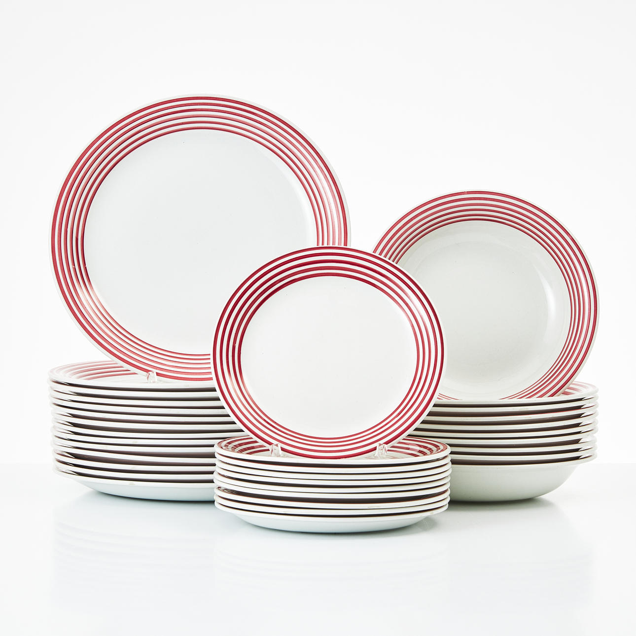 Kuppi, 34 kpl, Gustavsberg, flintware, ca 1940-luku.