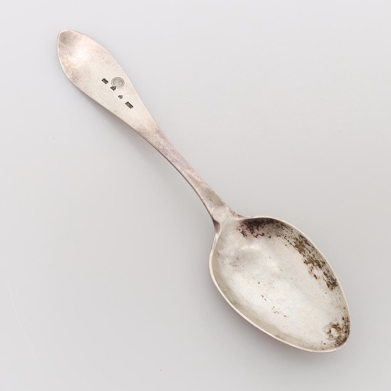 GUSTAF WILHELM NORDSTRÖM. A silver spoon, Växjö, 1840.