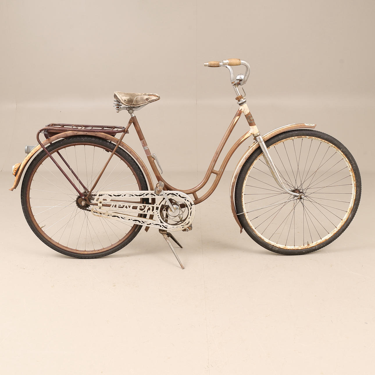 En Crescent damecykel, første halvdel af det 20. århundrede.