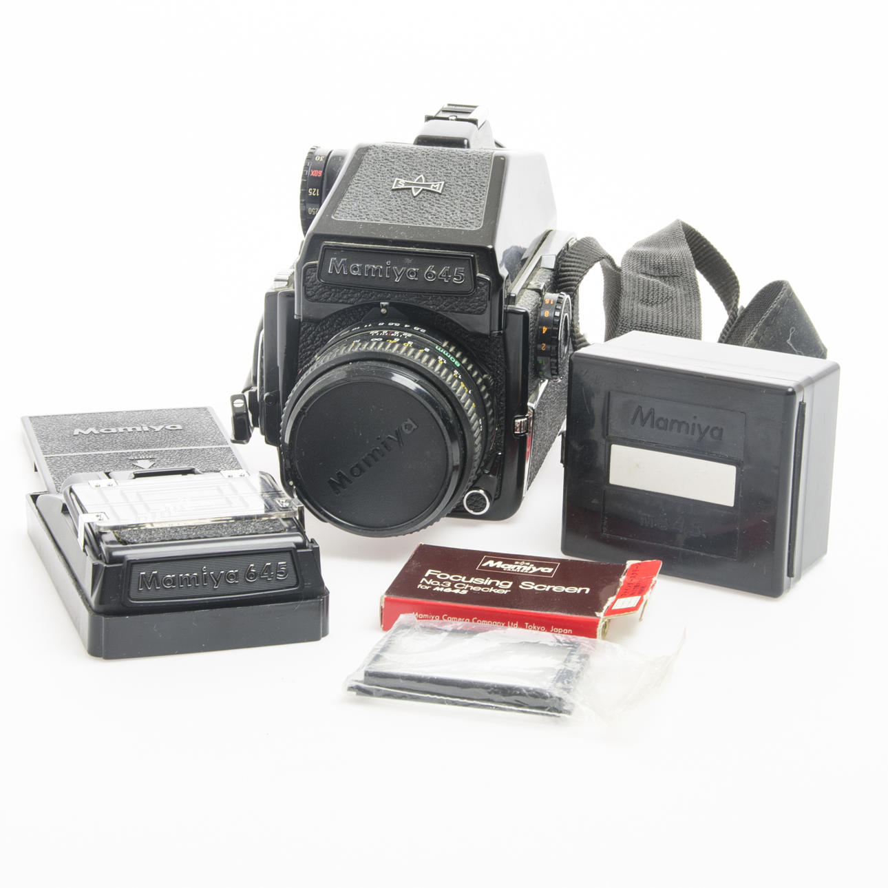 KAMERA, Mamiya 645, analog.