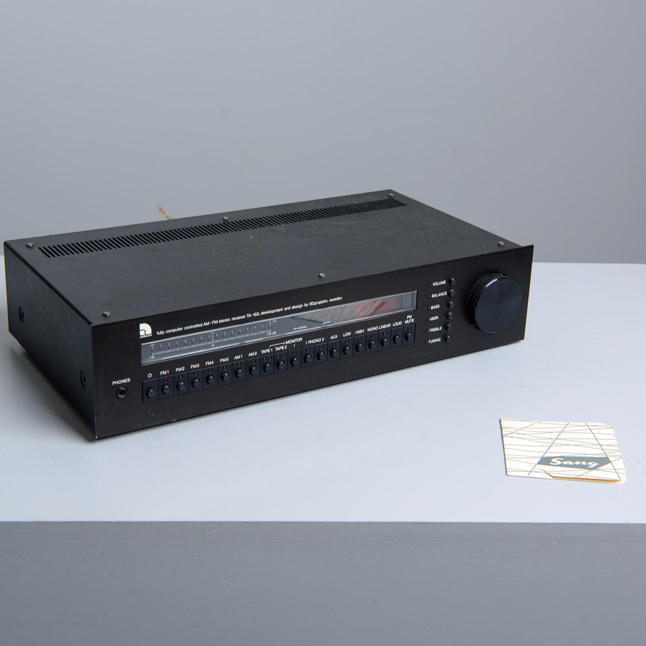 RECEIVER, Audio Pro.