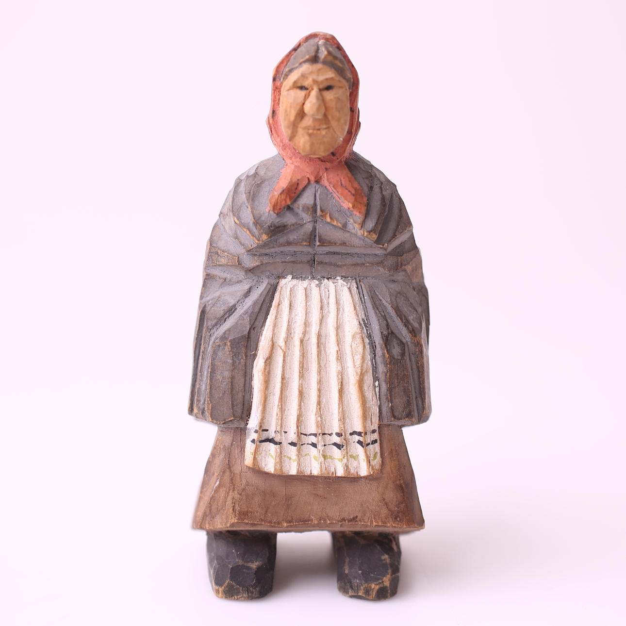 LORENS LARSSON. TILLSKRIVEN. TRÄGUMMA, träsnideri, osignerad, 1940-tal.