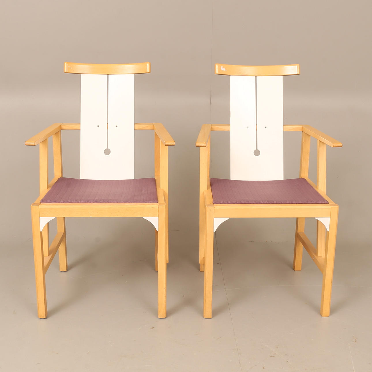 ARMCHAIRS, 2 pieces.