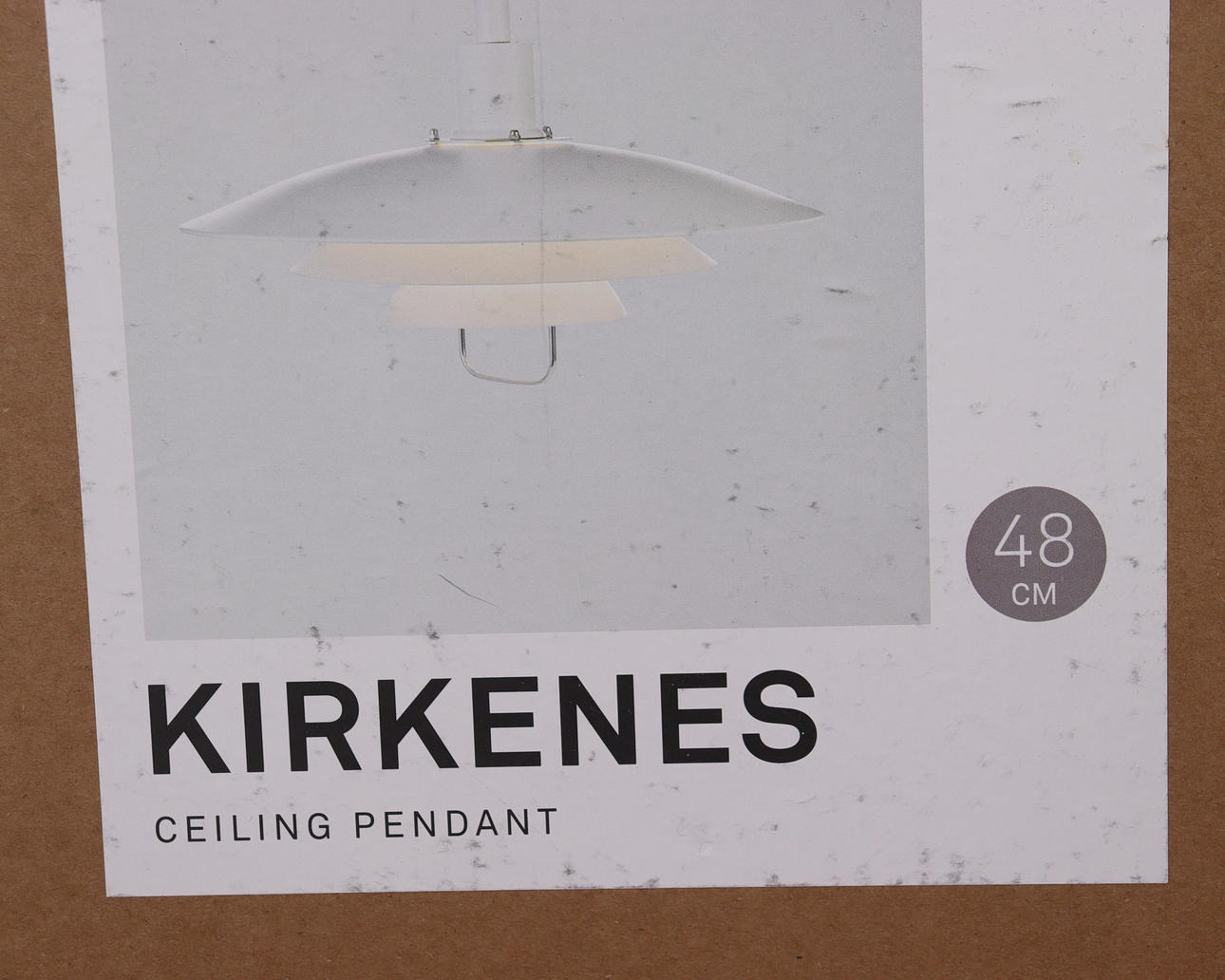 Ceiling lamp, Markslöjd, “Kirkenes”.