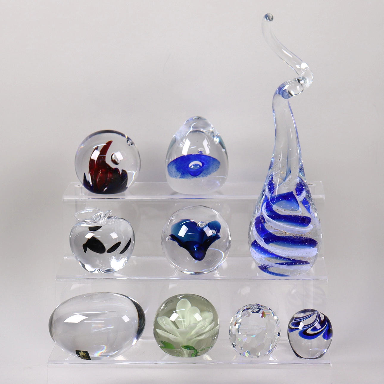 LETTER PRESSES, Torekov, Royal Crown, Göran Wärff etc., 9pcs.