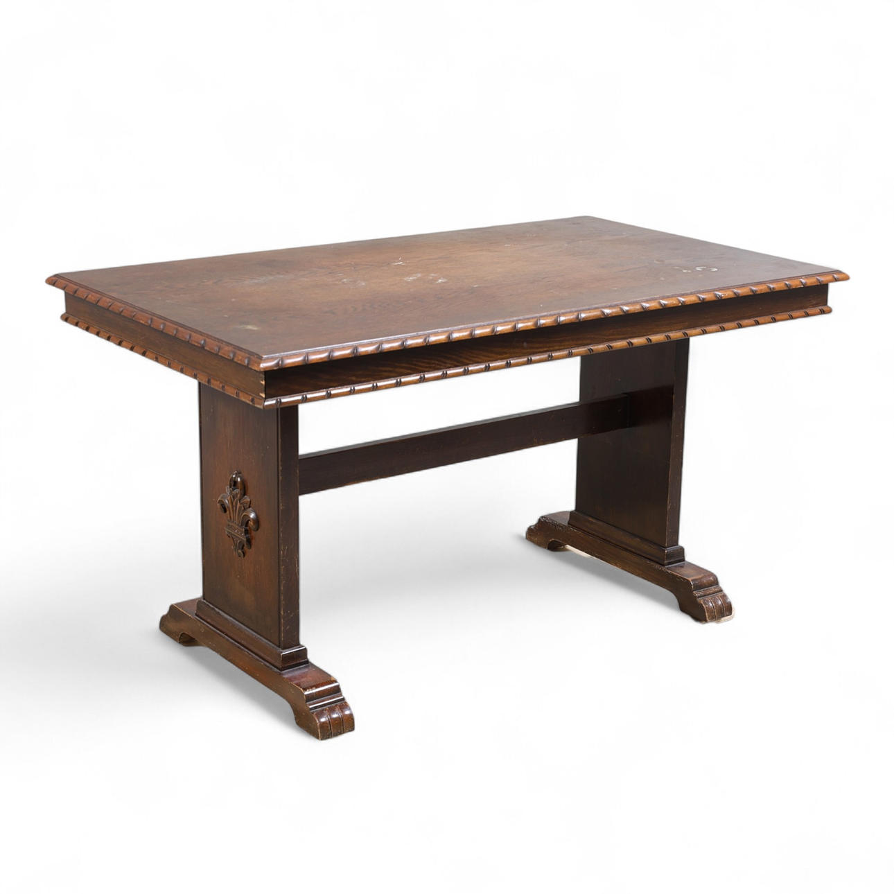 An oak table, Art Déco, 1920s/30s.