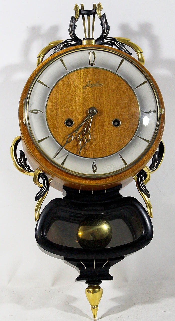 KLOCKA, trä, Junghans.