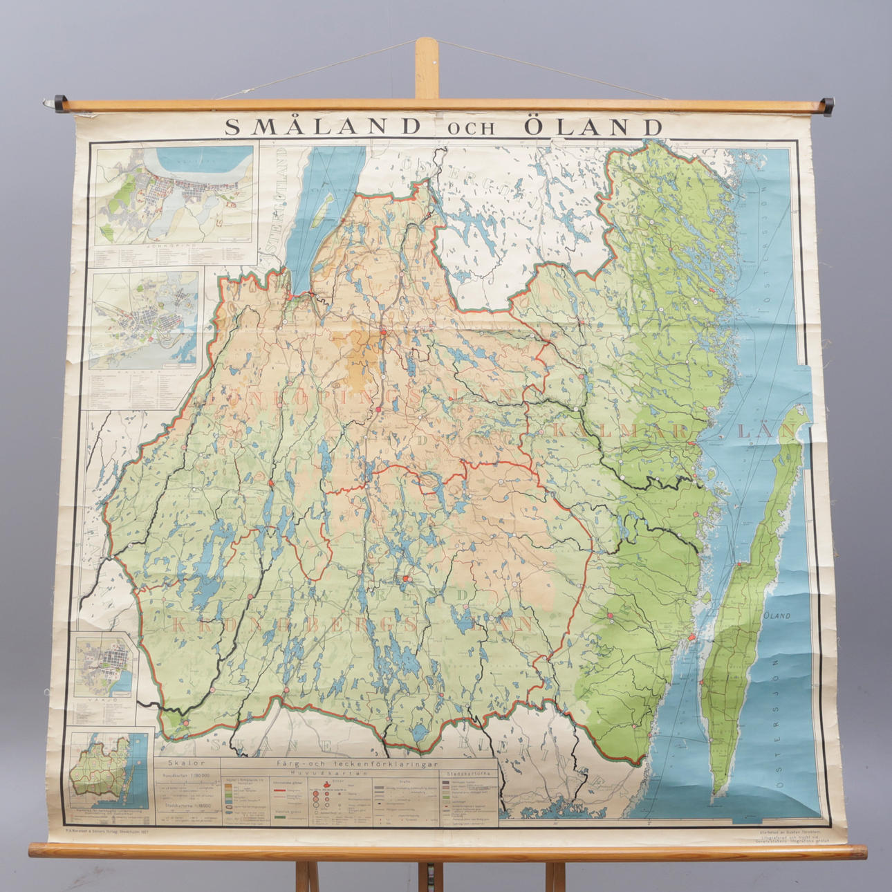 KARTA, Småland och Öland.